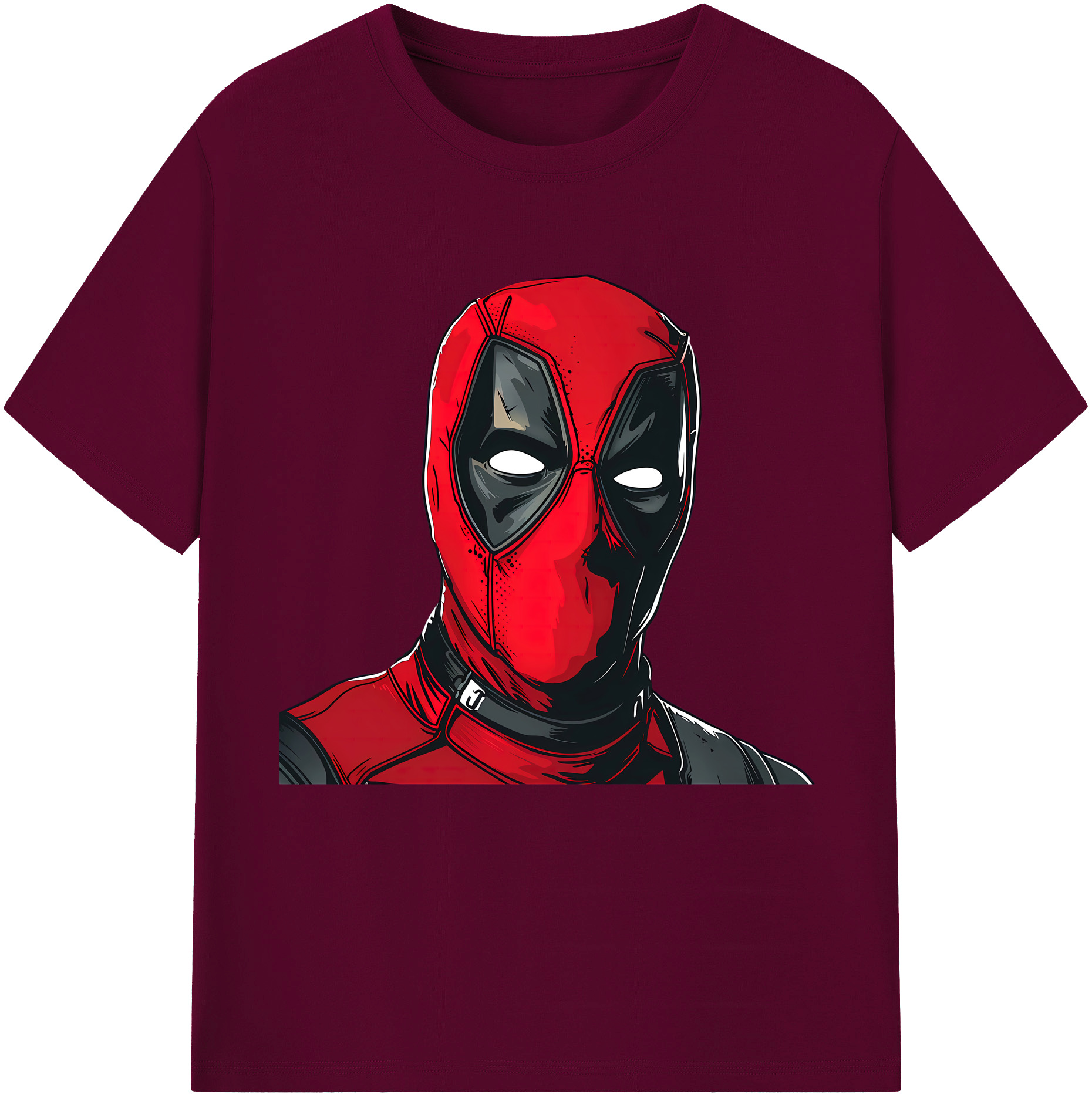 （画像用） Deadpool デッドプール レディースカジュアルプリントTシャツ（綿100％）